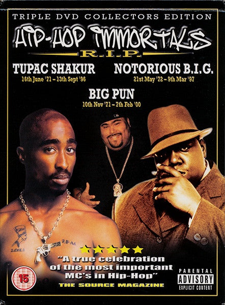 Tupac Shakur - Hip-Hop Immortals R.I.P.
