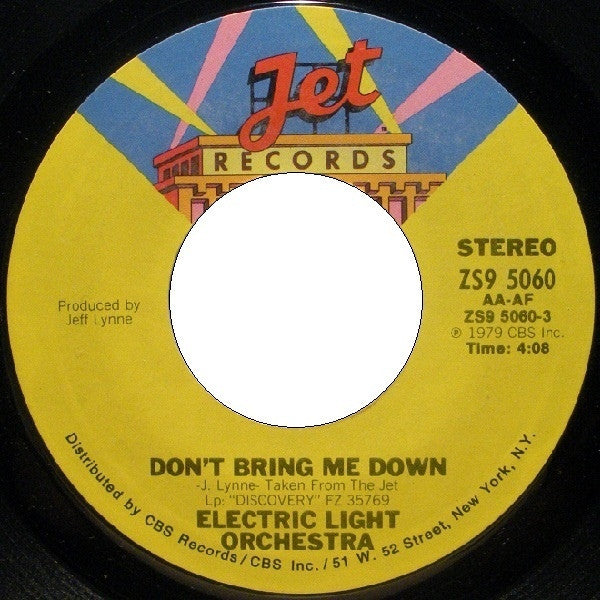 Electric Light Orchestra - Don't Bring Me Down